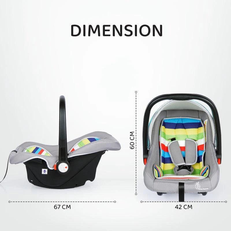 R for Rabbit - Picaboo - Car Seat - Rainbow