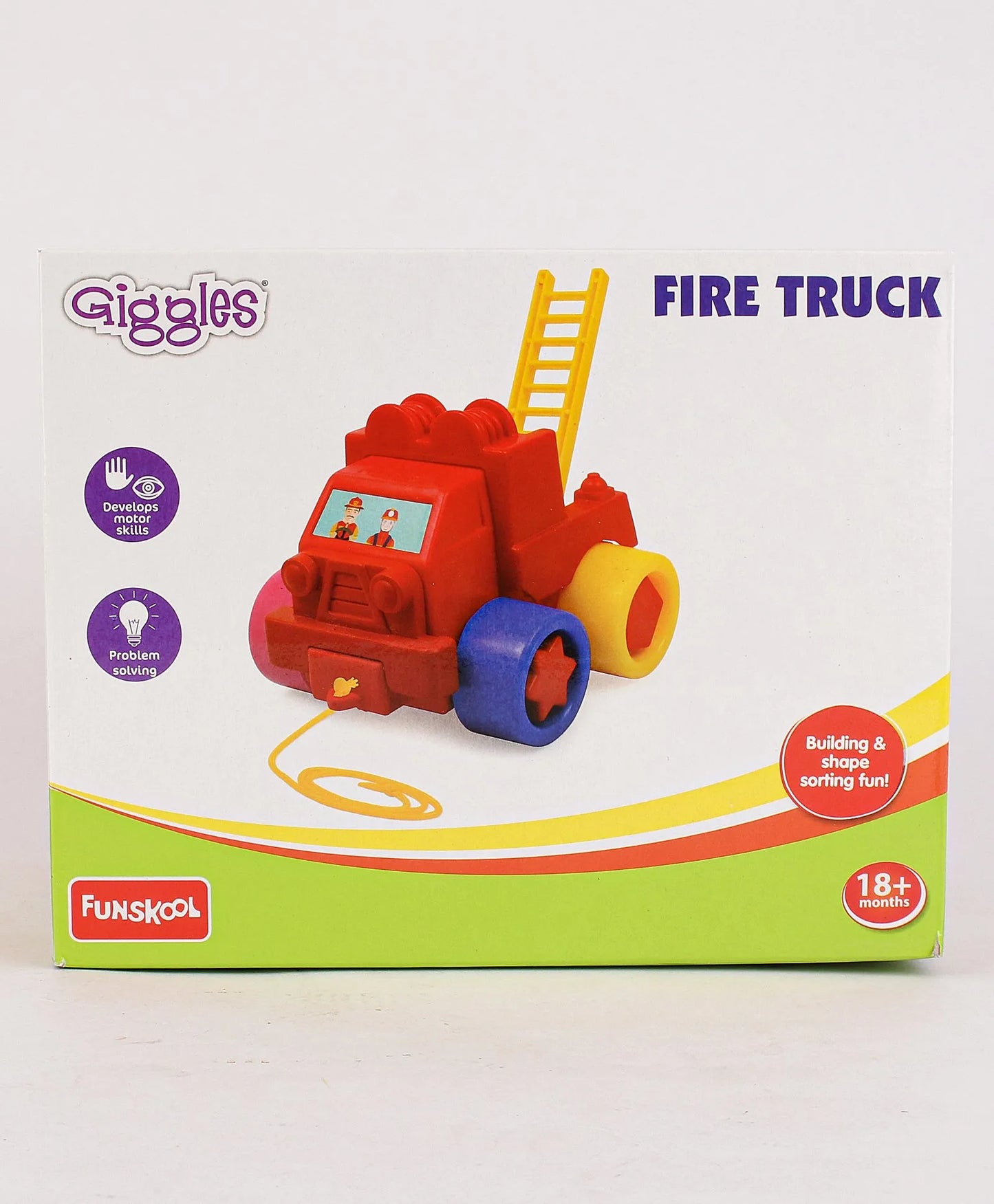 Giggles Fire Free Wheel Truck- Red