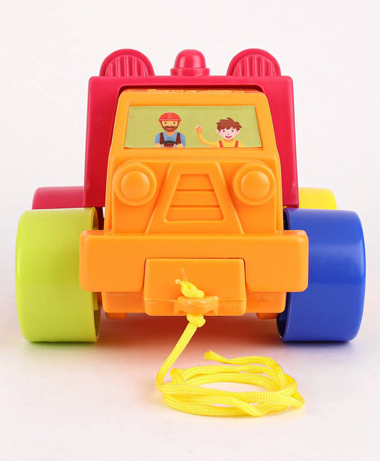 Giggles Free Wheel Tow Truck- Multicolor
