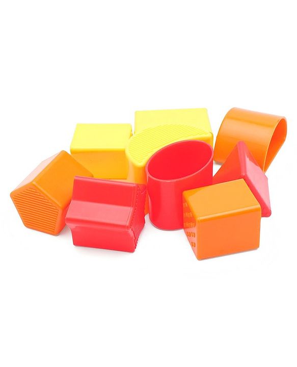 Giggles Pull Along Shape Sorting Cube & Aeroplane Toy - Multicolour