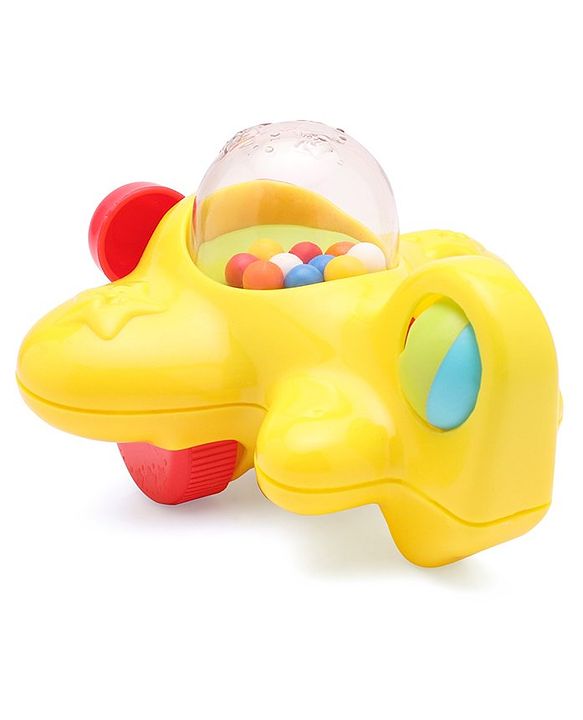 Giggles Pull Along Shape Sorting Cube & Aeroplane Toy - Multicolour