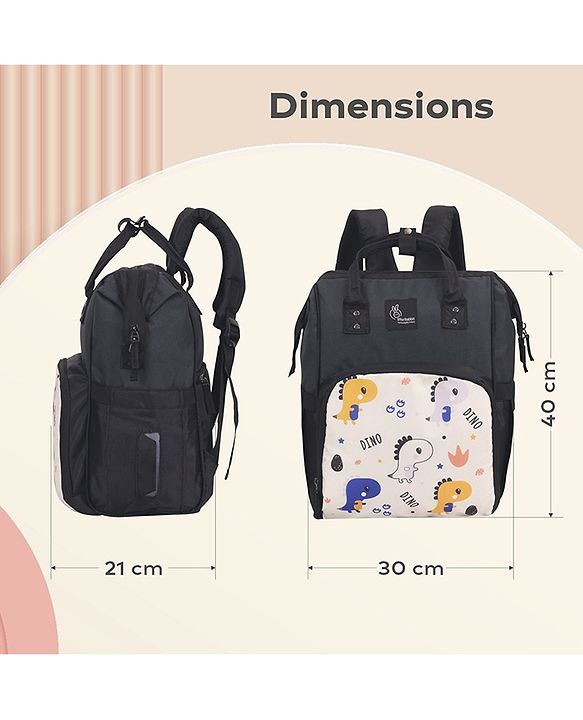R for Rabbit - Caramello Dino -Diaper Bags - Beige