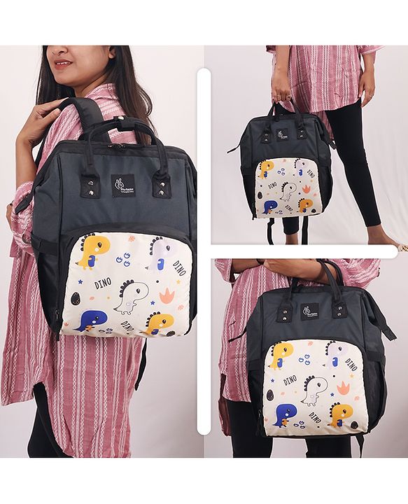 R for Rabbit - Caramello Dino -Diaper Bags - Beige