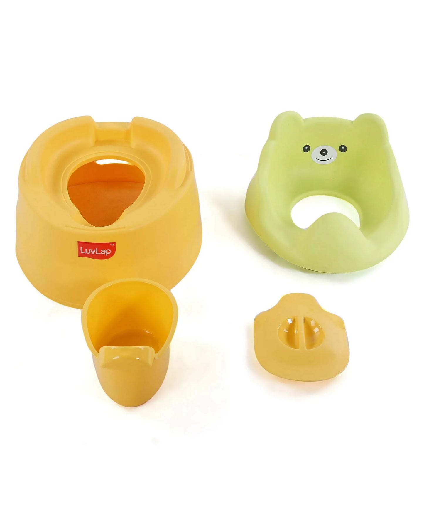 LuvLap Baby Potty Training set - Yellow & Green