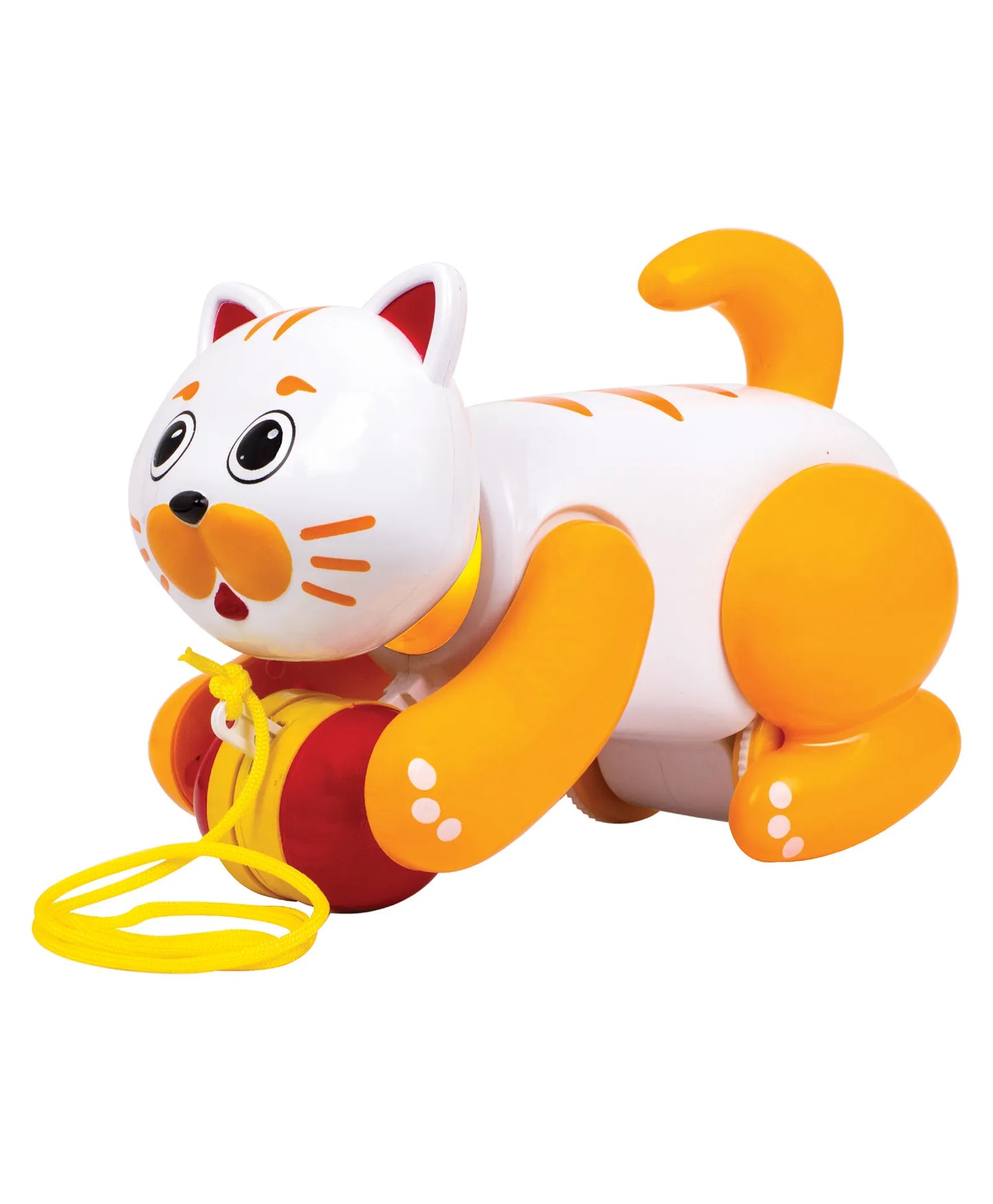 Giggles My Pet Billy Pull Along Toy - White & Yellow