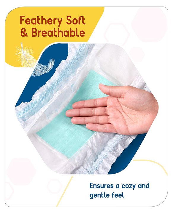 Babyhug Advanced Tape Style Diapers Small Size - 36 Pieces