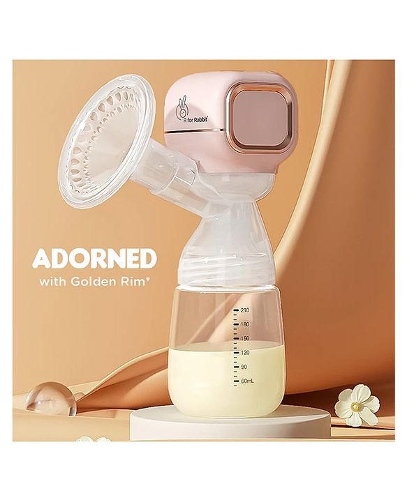R for Rabbit Pure Wireless Electric Breast Pump - Peach