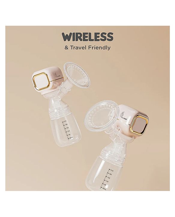 R for Rabbit Pure Wireless Electric Breast Pump - Peach