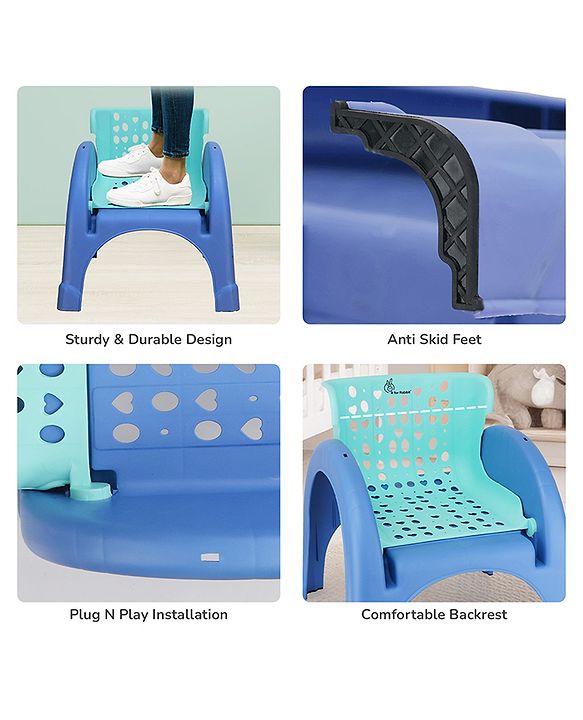 R for Rabbit Jelly Bean 3 In 1 Multi-Functional Kids Chair