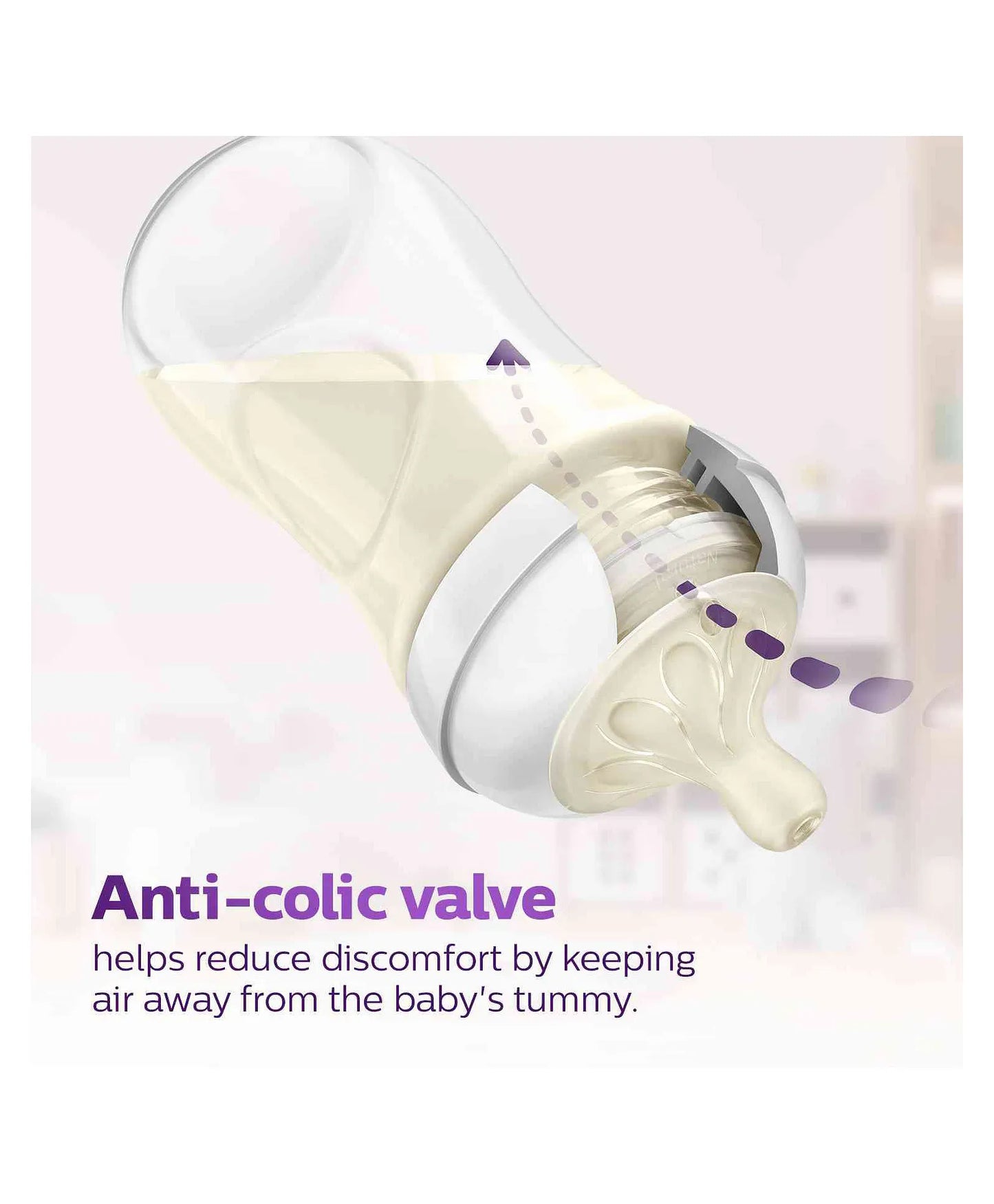 Avent Feeding Bottle White -BPA Free -260ML