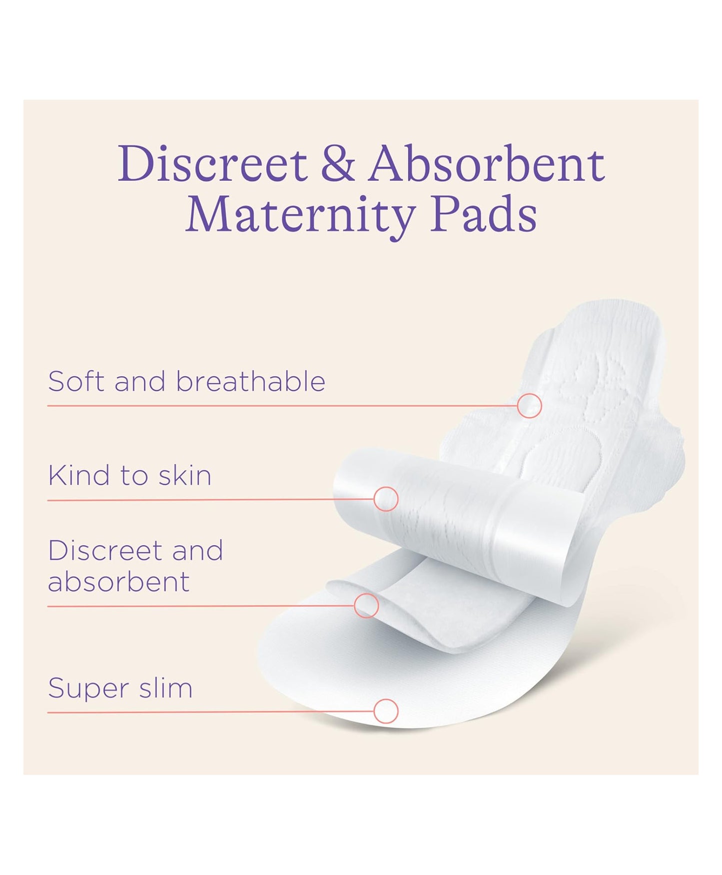 Lansinoh Maternity Pads ( L ) 10ct - Export