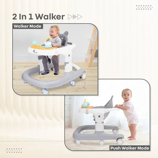 R For Rabbit -Little Feet Sportz -Baby Walker -Grey White
