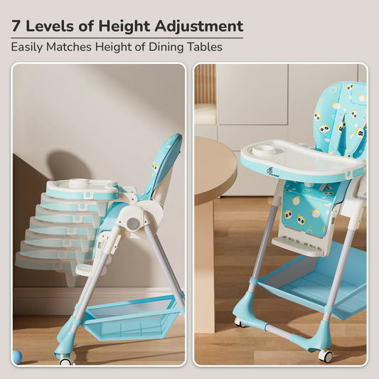 R for Rabbit Marshmallow - High Chair - Green