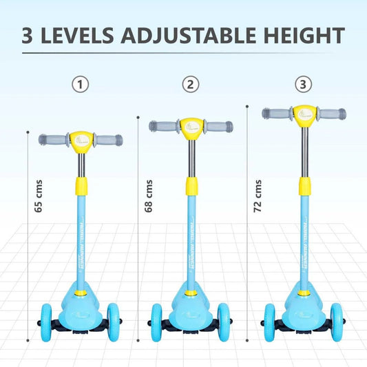 R for Rabbit Road Runner Junior Scooter Blue