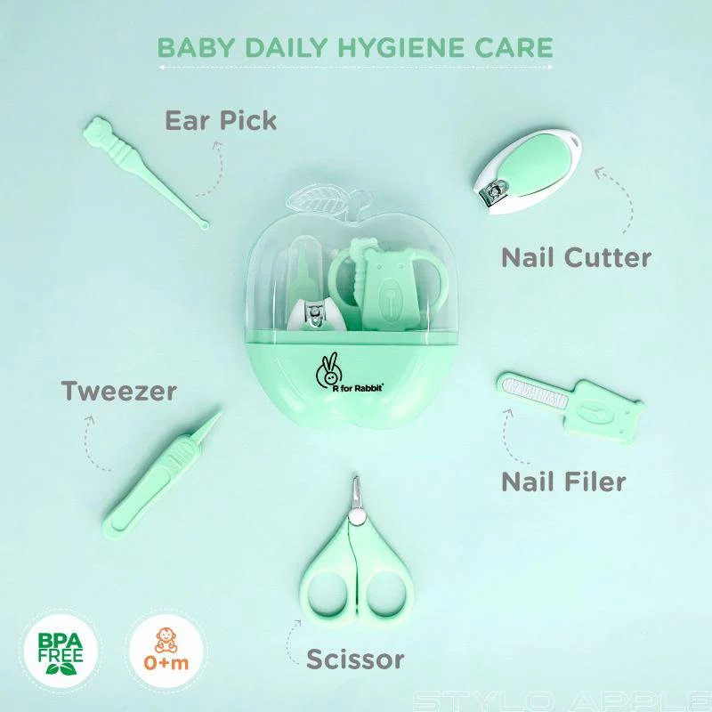 R for Rabbit - Stylo Apple - Grooming - Green