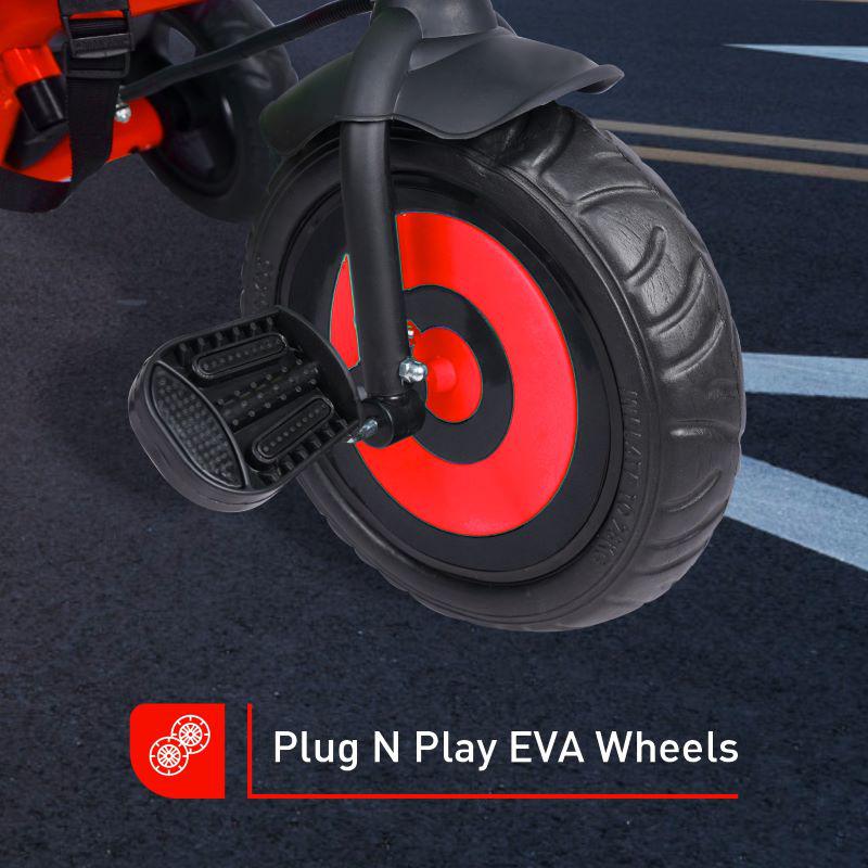 R for Rabbit - Tiny Toes T20 Ace - Tricycle- Red