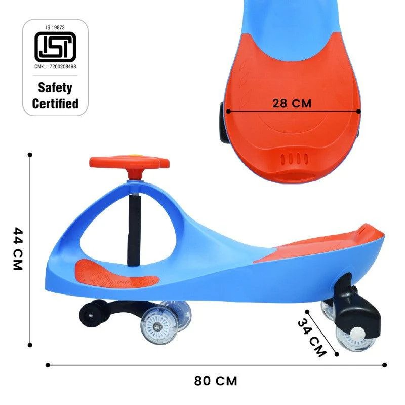 R For Rabbit Iya Iya Swing Car Blue Red