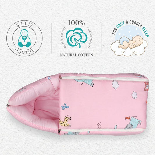 R for Rabbit Snuggy Bedding Blush Pink