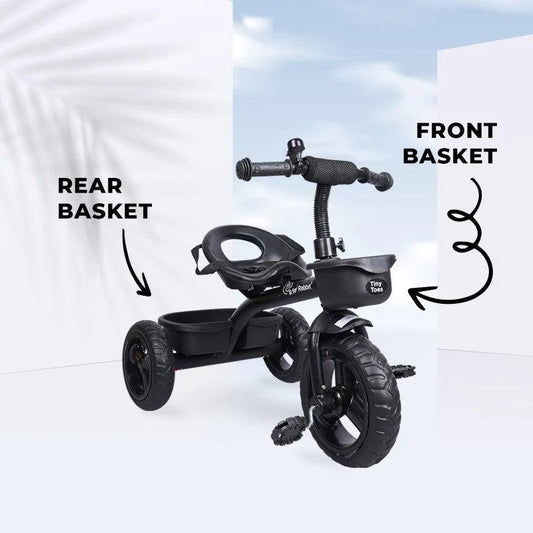 R For Rabbit Tiny Toes T10 Ace Tricycle Black