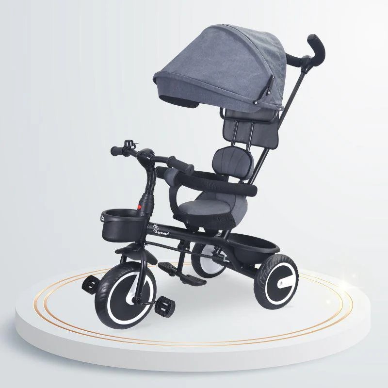 R for Rabbit Tiny Toes T30 Ace Tricycle Grey