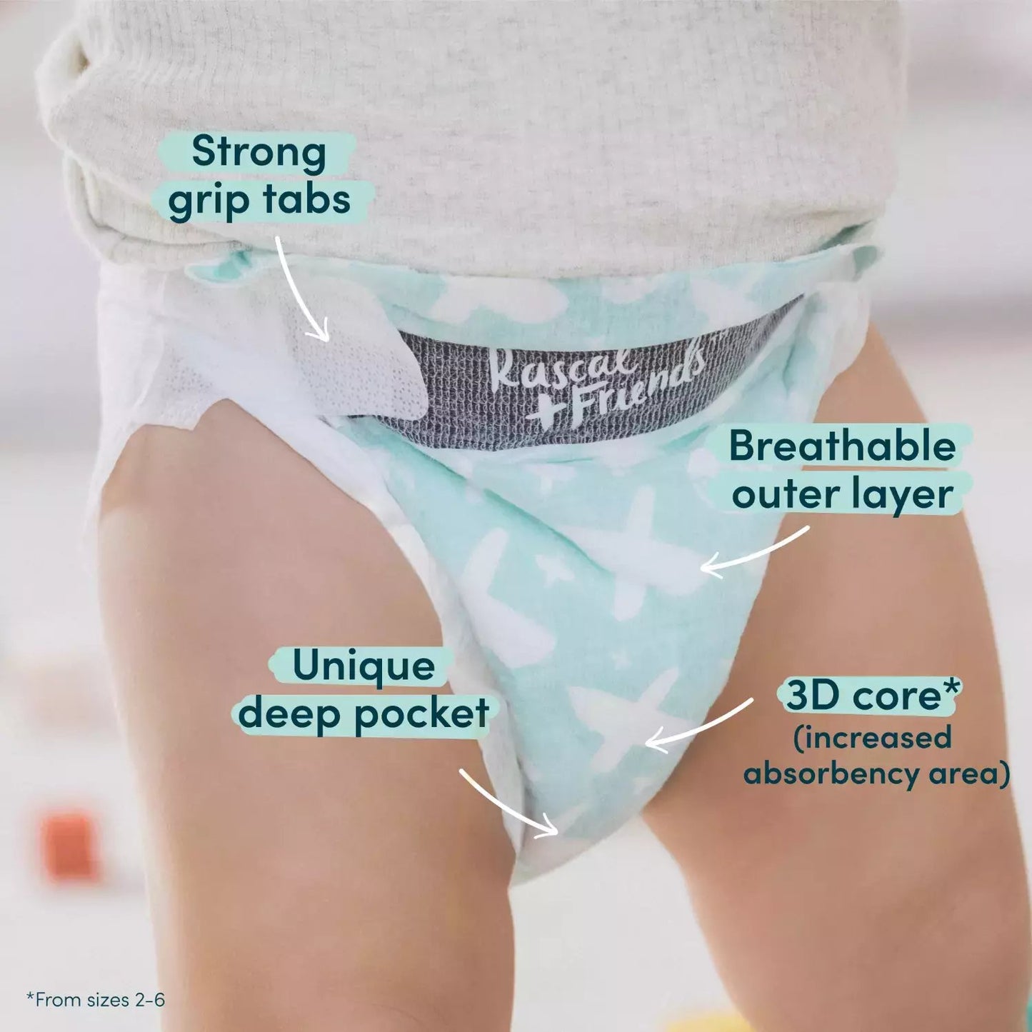 Rascal And Friends Pants Size 5 - 16Pieces