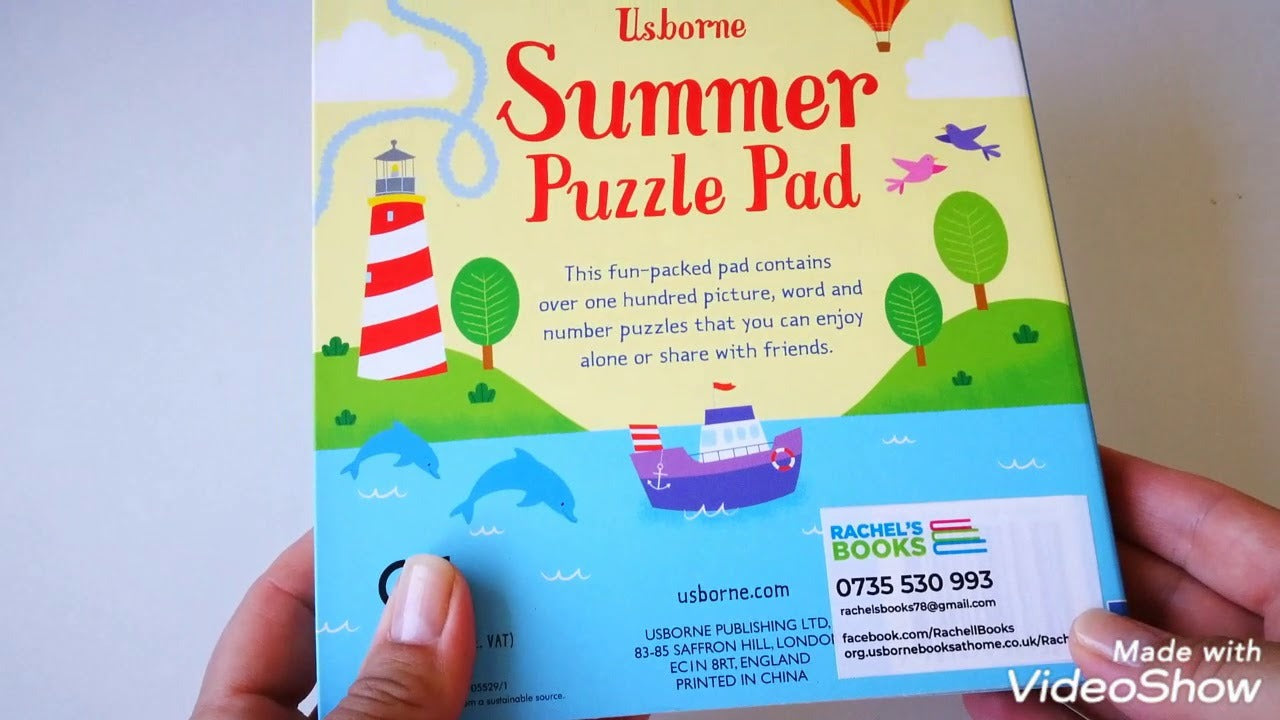 Summer Puzzle Pad