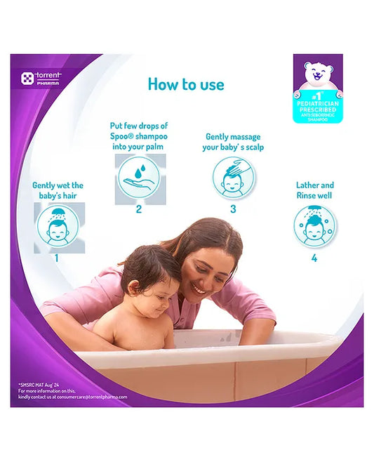 Spoo gentle baby shampoo 125ml No Tears