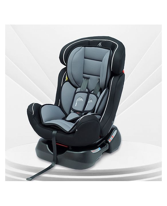 R for Rabbit Convertible Baby Car Seat Jack N Jill Grand Innovative Car Seat - Black & Grey