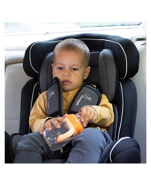 R for Rabbit Convertible Baby Car Seat Jack N Jill Grand Innovative Car Seat - Black & Grey