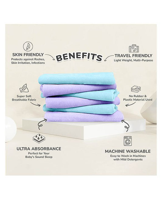 R for Rabbit Waterproof Quick Dry Sheet Bliss for Baby