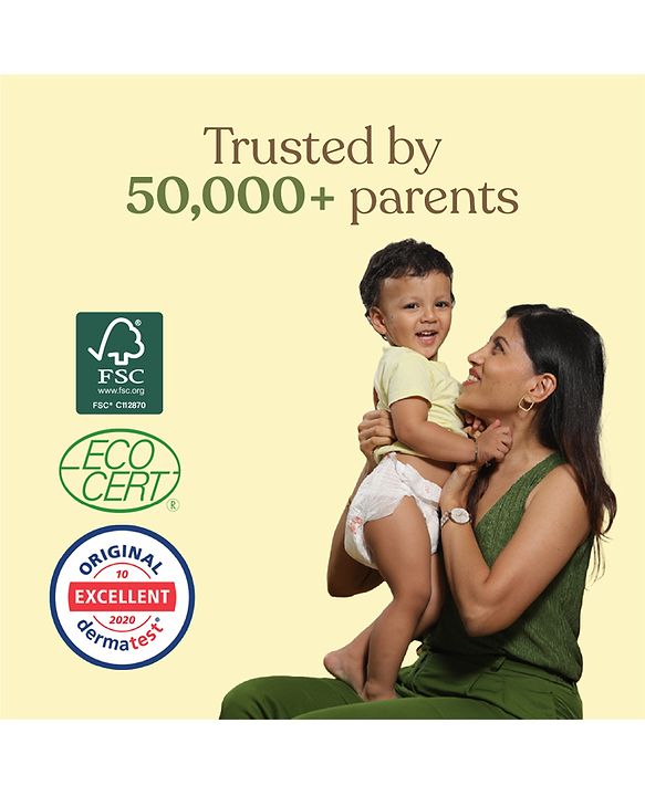 Allter Organic Bamboo Diaper Extra Large - 22 Pieces
