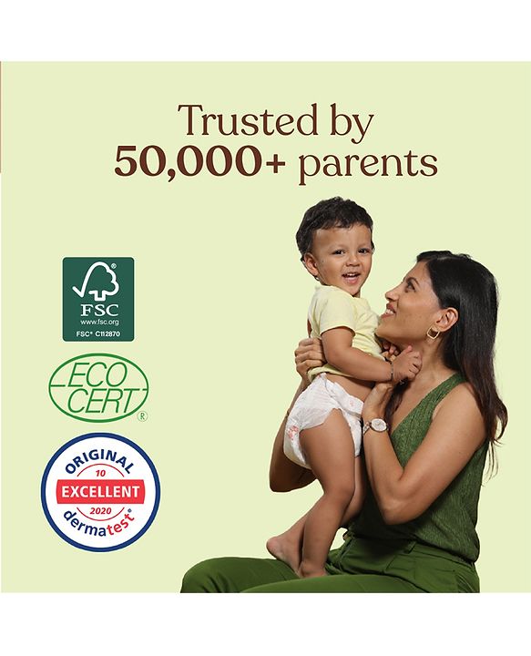 Allter Organic Bamboo Pant Style Diapers Extra-Large Size (16+ kg) 22 Count (Pack of 1) | Rash Free Super Absorbent 3X Softer Wetness Indicator | Explorer |