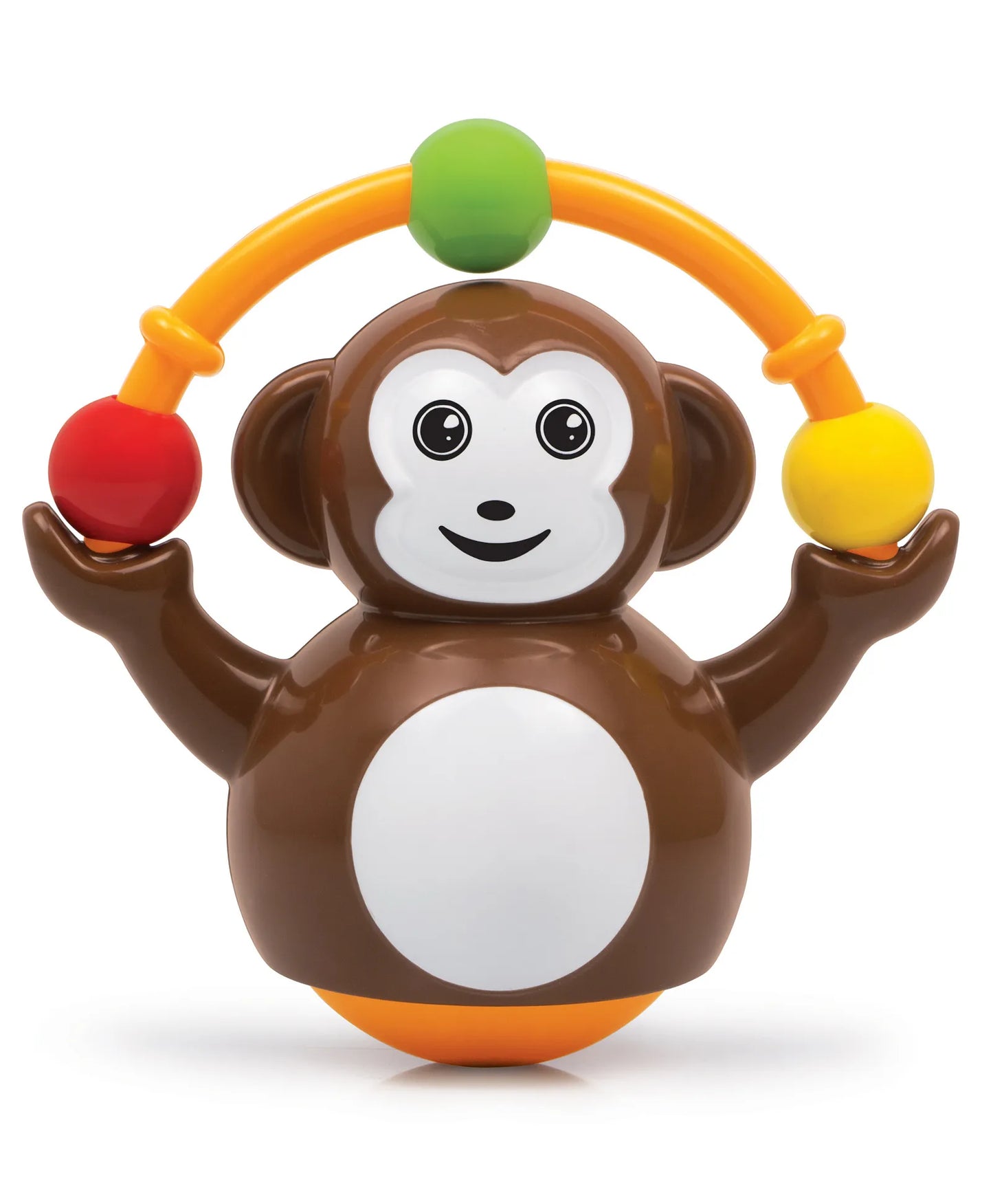 Giggles Push & Crawl Monkey Toy - Brown