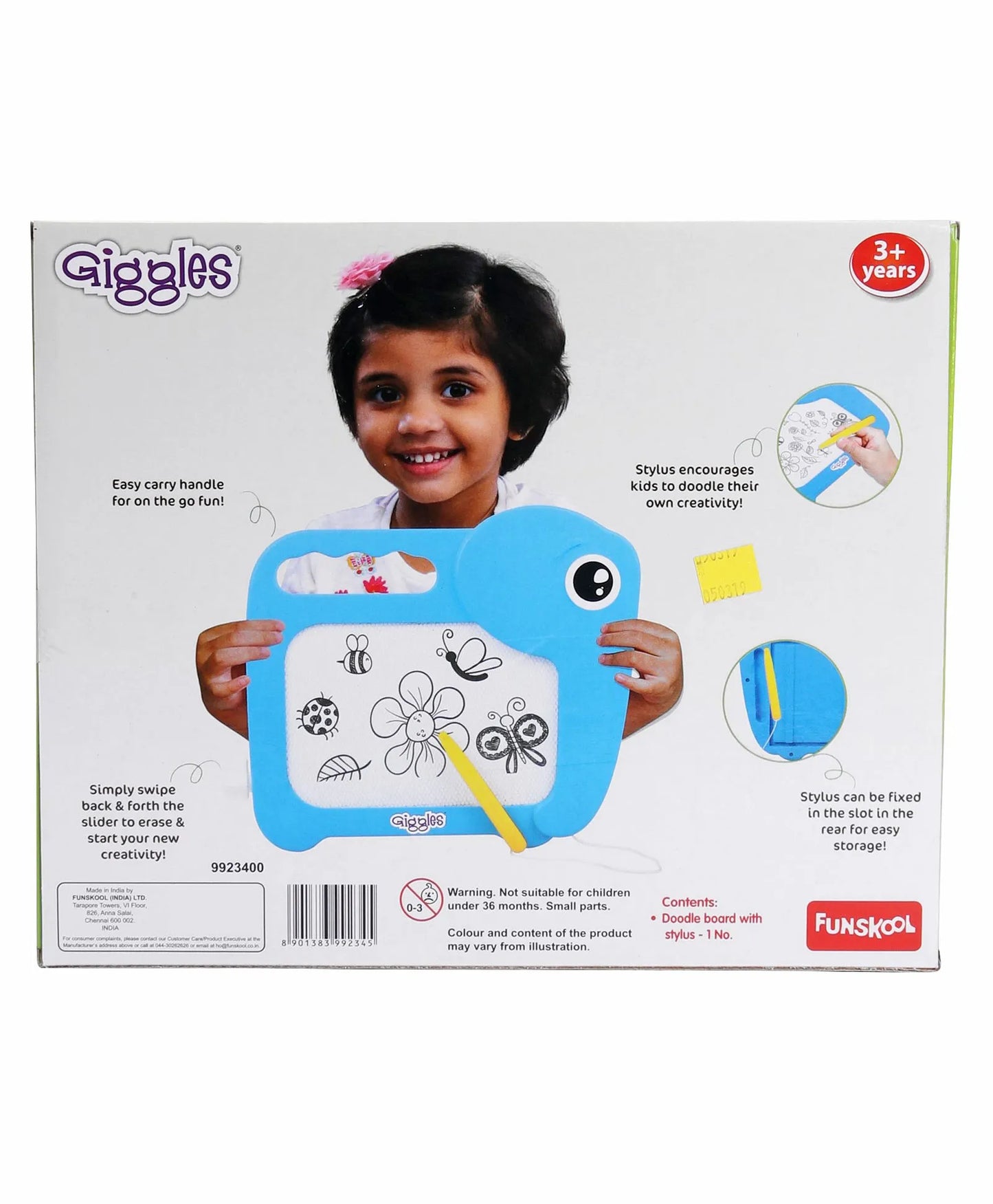 Giggles Mini Doodle - Blue