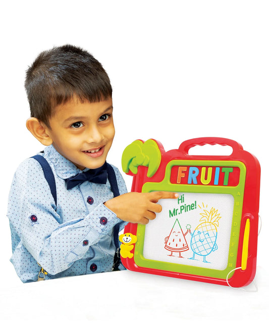 Giggles Super Doodle Board With Pen & Eraser - Multicolor