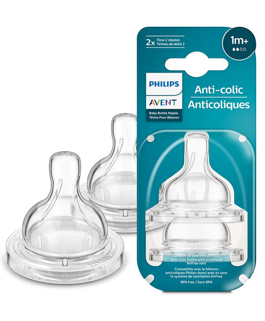 Avent Anti Colic Nipple 1M+