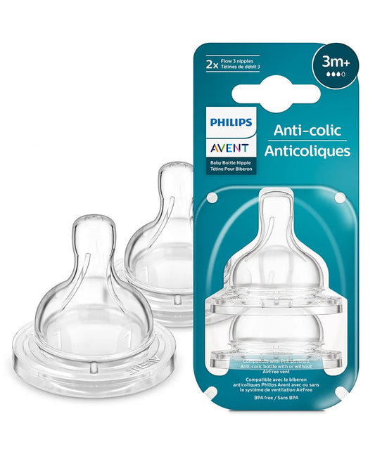 Avent Anti Colic Nipple 3M+