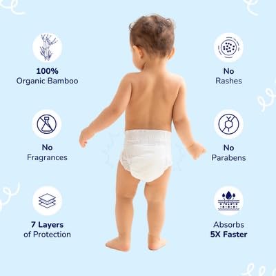 Nappico Tape Diaper Medium Size - 25 PCS