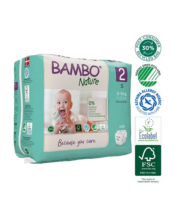 Bambo Nature Tape (L), 48 Pcs - Tall Pack