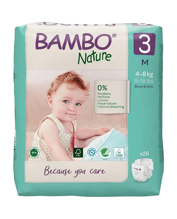 Bambo Nature Tape (L), 48 Pcs - Tall Pack