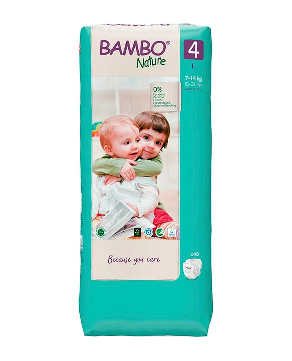 Bambo Nature Tape (L), 48 Pcs - Tall Pack