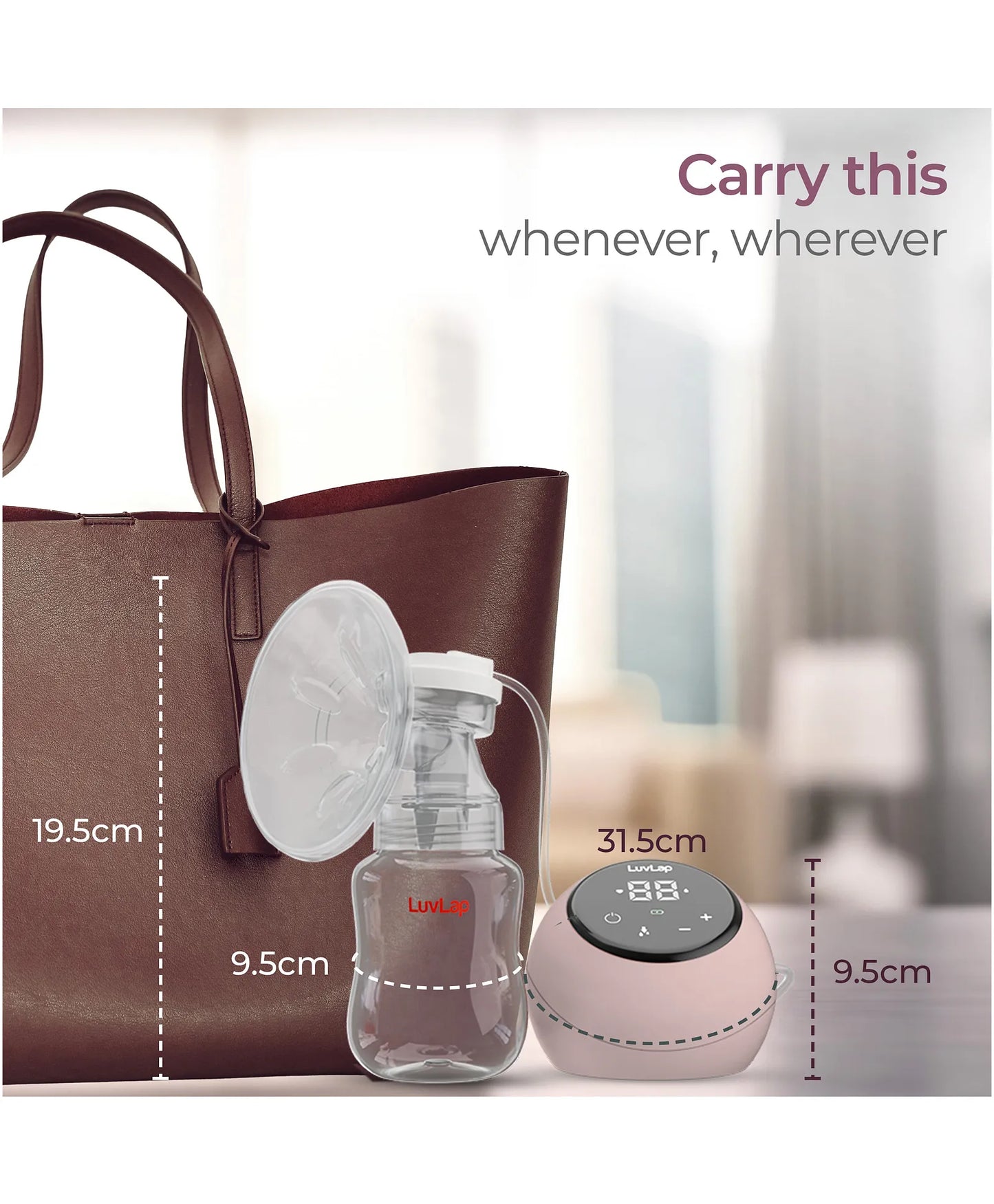 LuvLap Adore Electric Breast Pump