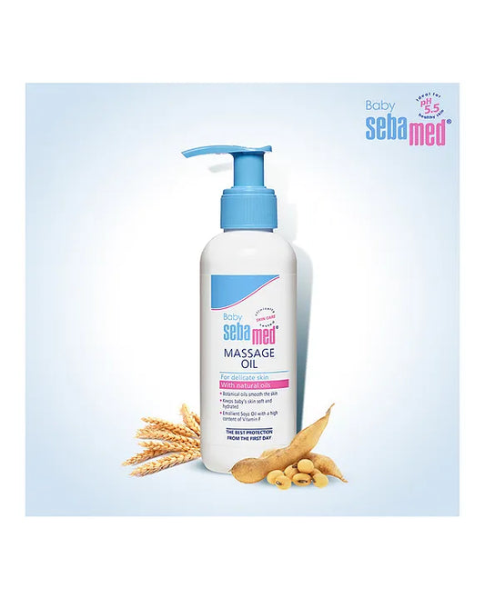 Sebamed Massage Oil With Soya Oil,Non- greasy 150 ml