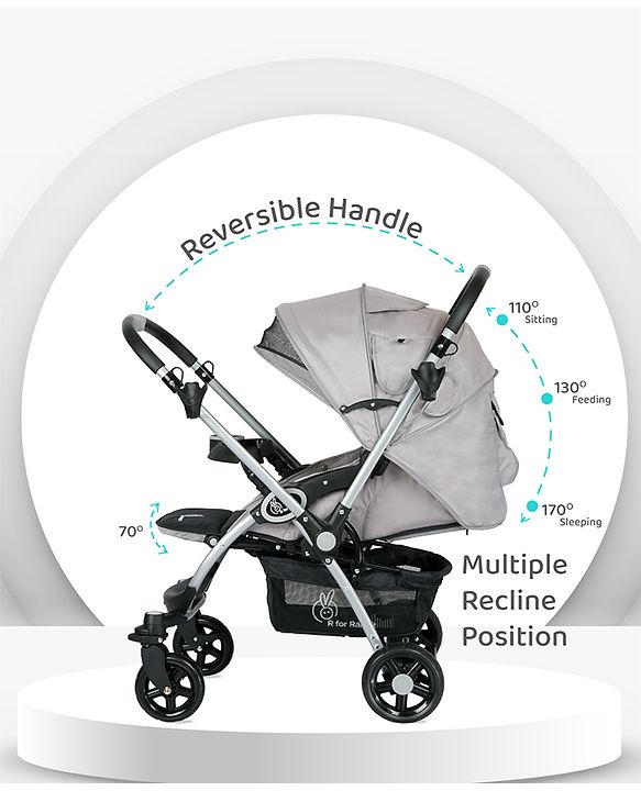 R for Rabbit - Chocolate Ride -Stroller - Rainbow