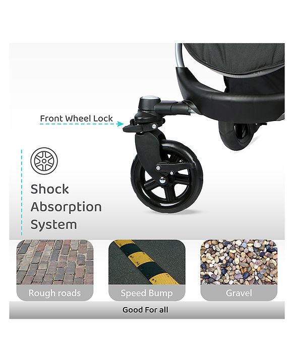 R for Rabbit - Chocolate Ride -Stroller - Rainbow