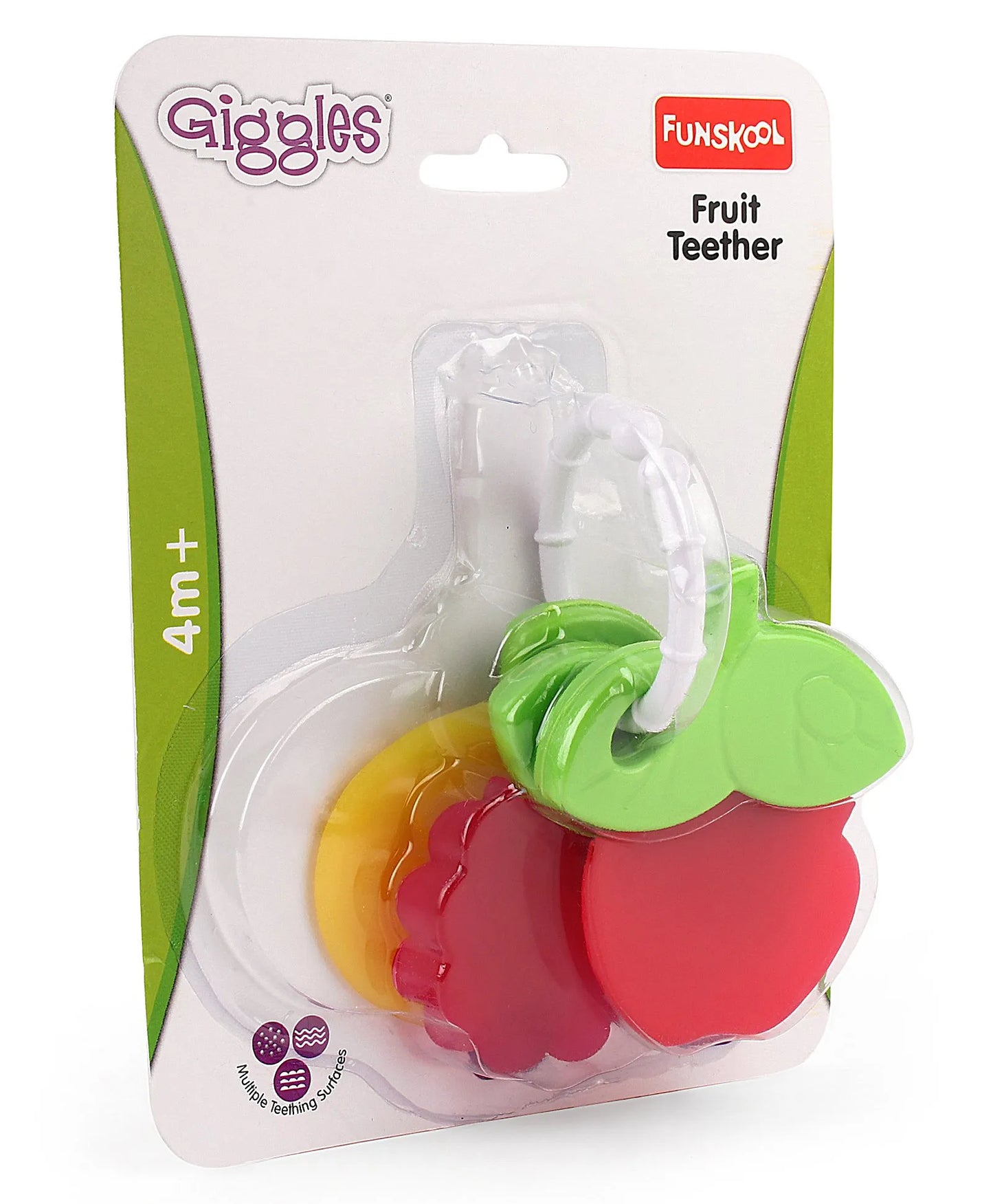 Giggles Funskool Fruit Teether (Color May Vary)