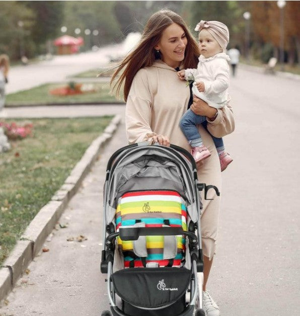 R for Rabbit - Chocolate Ride -Stroller - Black Grey