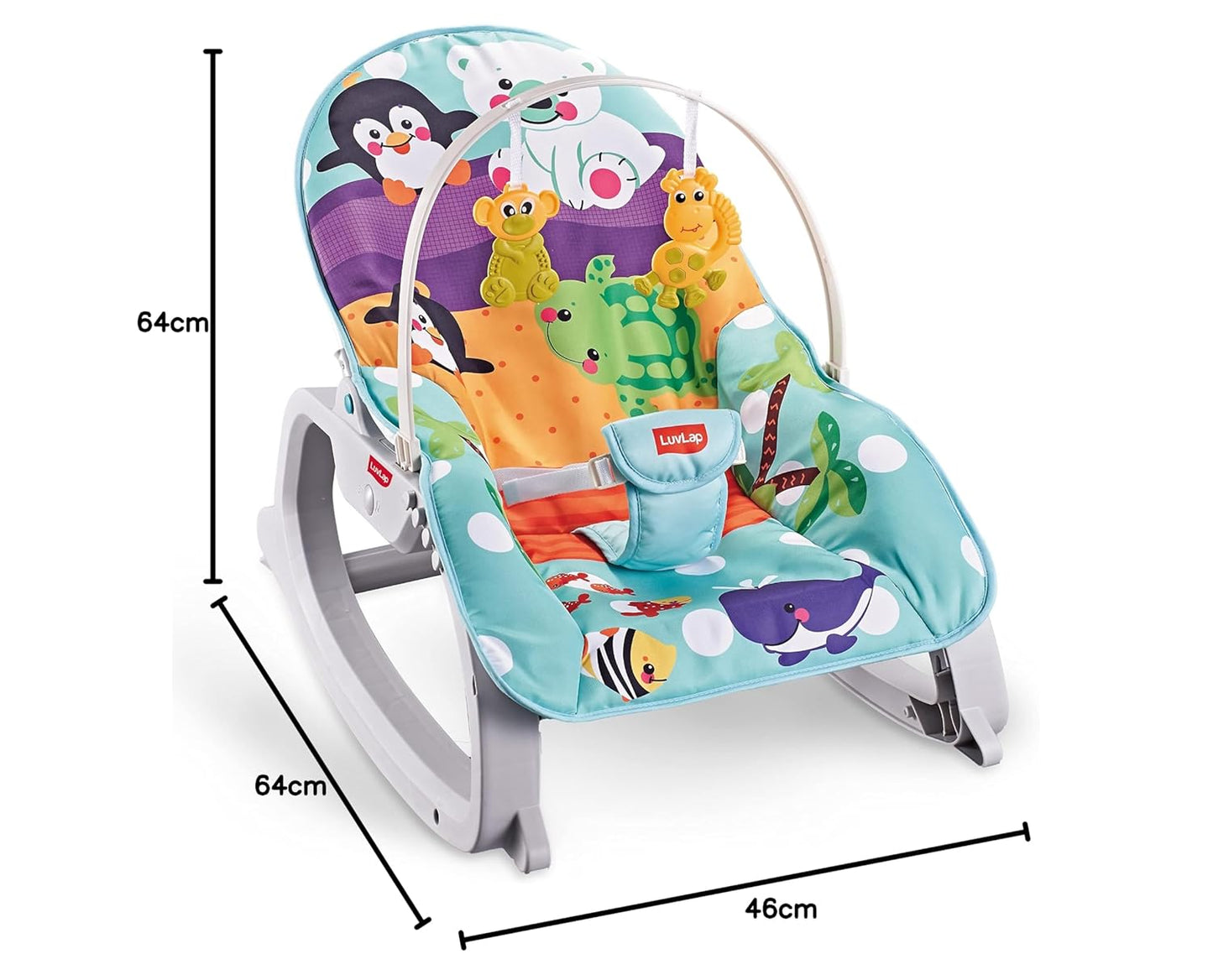 LuvLap Animal Kingdom Rocker Penguin