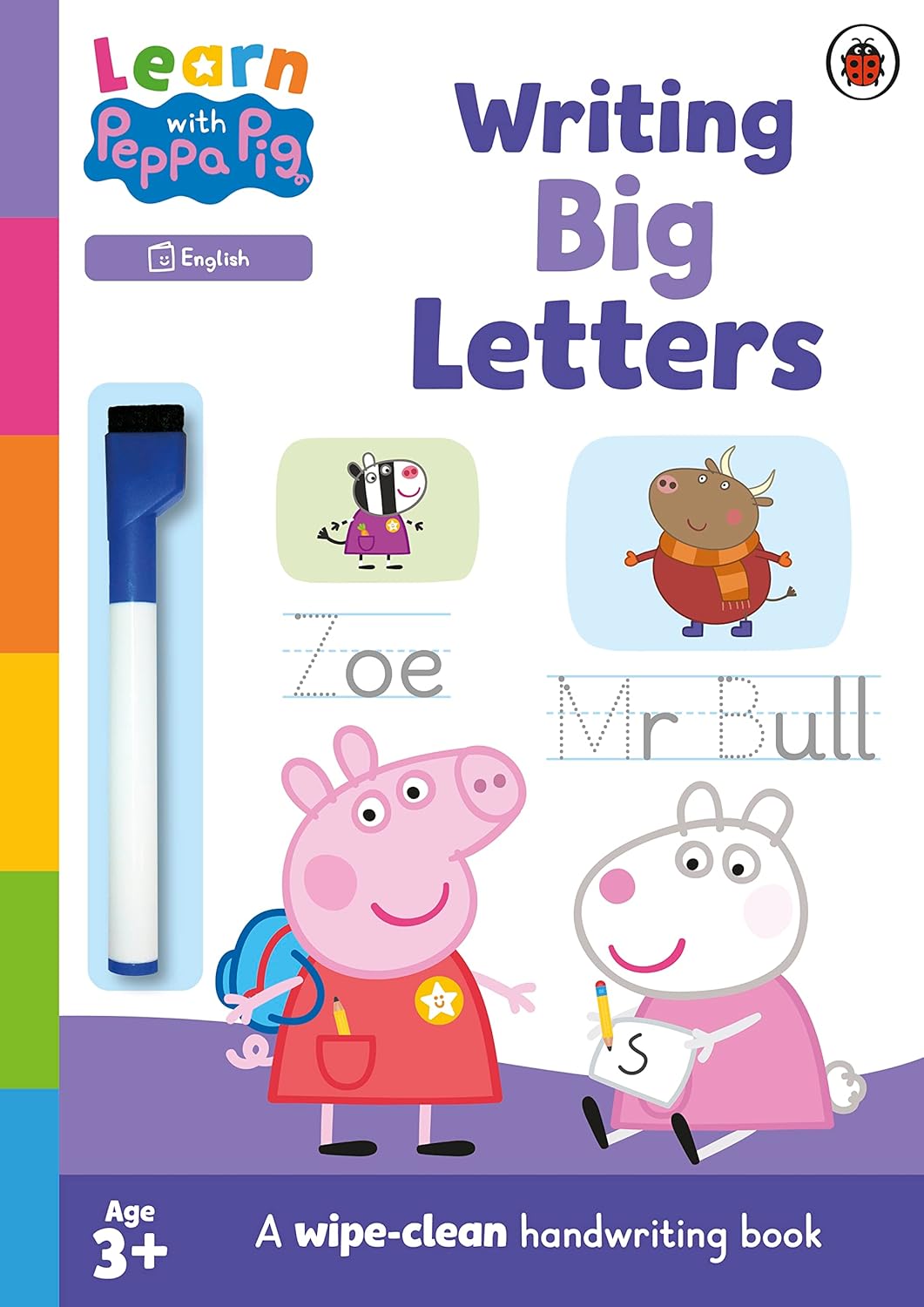 Learn with peppa Pig Writing Big Letters