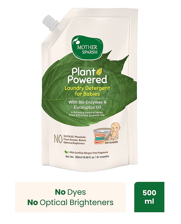 Mother Sparsh Plant Powered laundry Detergent Refill Pack - 500 ml